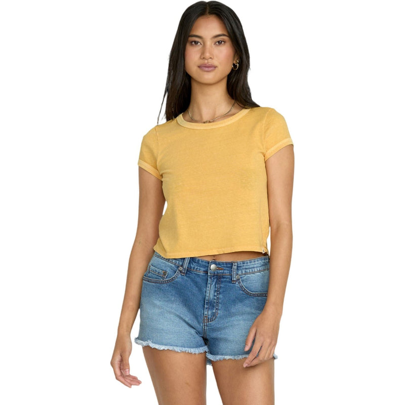 Billabong - Womens Daily Tee Short Sleeve Knit Top