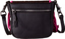 Montana West - Womens Genuine Leather Tooled Collection Fringe Crossbody Bag