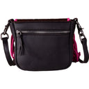 Montana West - Womens Genuine Leather Tooled Collection Fringe Crossbody Bag