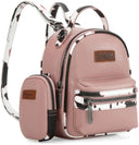 Wrangler - Womens Cow Print Trimmed Mini Backpack With Coin Pouch