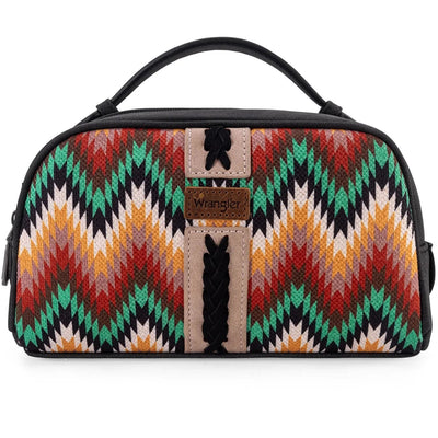 Wrangler - Womens Southwestern Pattern Print Multi-Purpose/Travel Pouch
