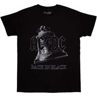 Ac/Dc - Unisex Back In Black Bell T-Shirt
