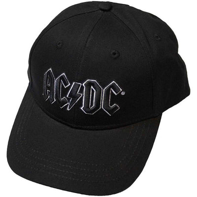 Ac/Dc - Unisex Black Logo Baseball Cap