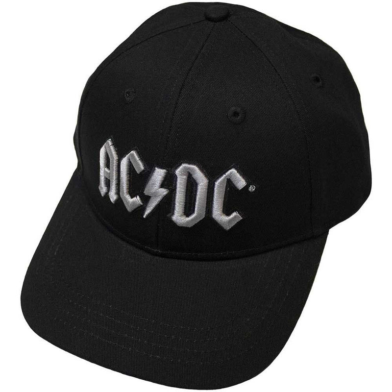 Ac/Dc - Unisex Silver Logo Baseball Cap