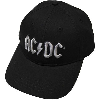 Ac/Dc - Unisex Silver Logo Baseball Cap