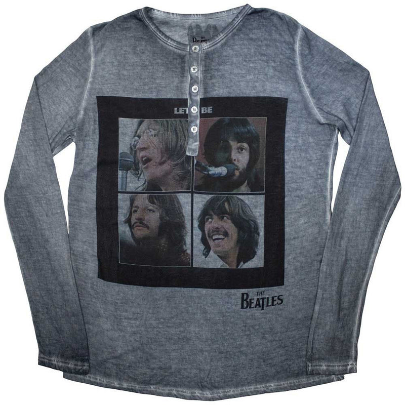 The Beatles - Unisex Let Be Stone Wash Long Sleeve T-Shirt