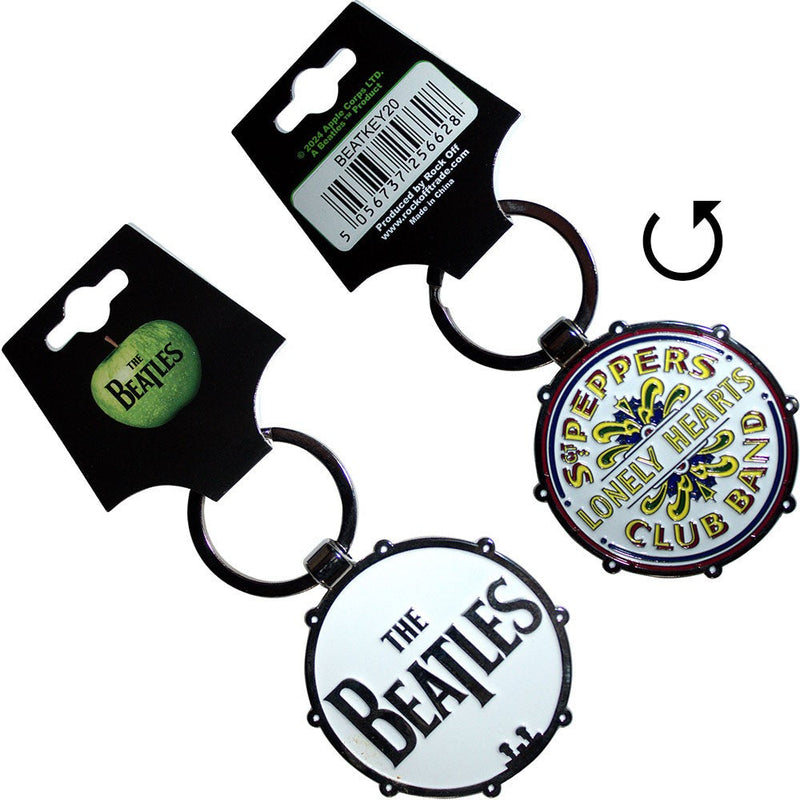The Beatles - Unisex Drop T/Sgt Pepper Drum Keychain