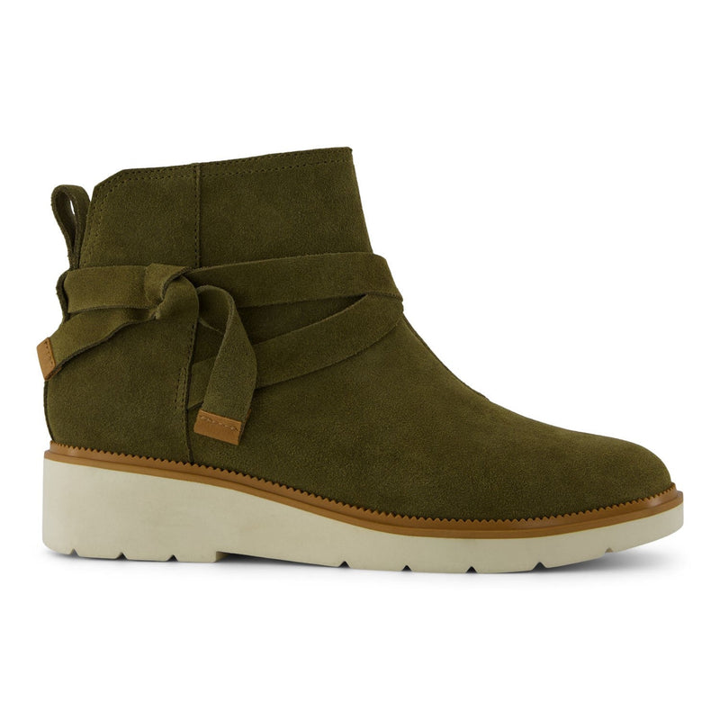 Toms - Womens Marlow Boots — Ws Mil Olv Sue