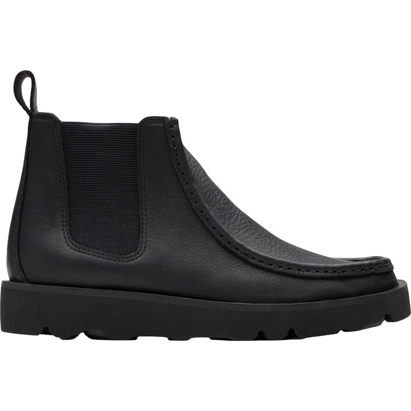 Clarks - Womens Walla Chelsea Boot — Black Leather