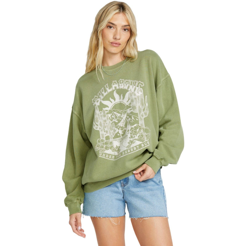 Billabong - Womens Ride In Crew Flc Sweater