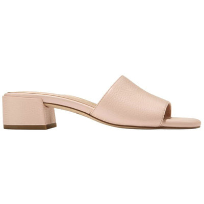 Cole Haan - Womens Calli Single Band Block Heel Sandal — Cameo Rose Leather