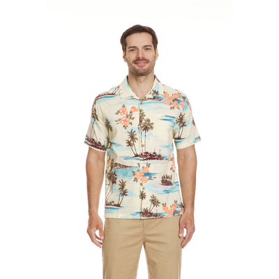 Quiksilver - Mens Scenic Island Short Sleeve Shirt