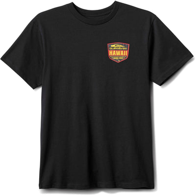 Quiksilver - Mens Hi Shield Mt0 Short Sleeve Graphic T-Shirt — Black