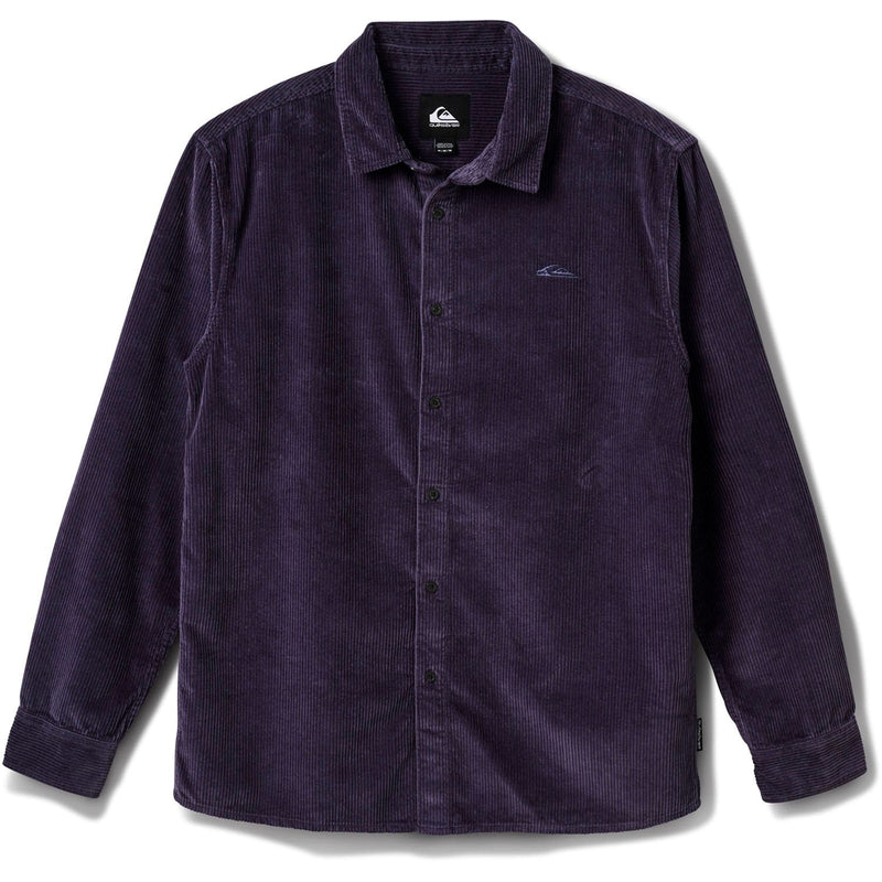 Quiksilver - Mens Cord Long Sleeve Woven Shirt