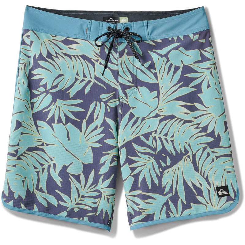Quiksilver - Mens Highline Scallop 19 Boardshort — Aqua Sky
