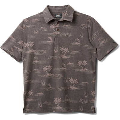 Quiksilver - Mens Island Daze Polo Short Sleeve Knit Shirt
