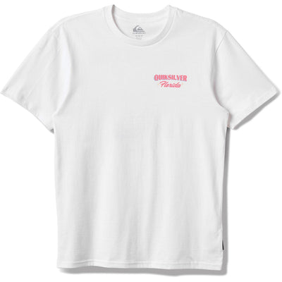 Quiksilver - Mens Fl Florida Time Mt0 Short Sleeve Graphic T-Shirt