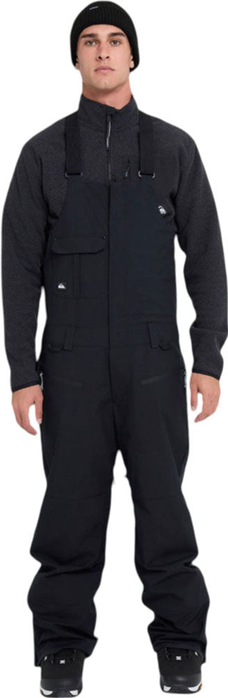 Quiksilver - Mens Utility Bib Snow Bib — Black