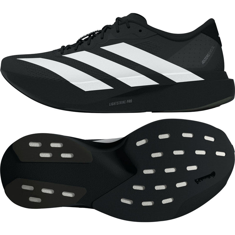 Adidas - Junior Adizero Evo J Low Top Sneakers — Cblack/Ftwwht/Carbon