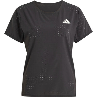 Adidas - Womens Adizero Short Sleeve T-Shirt — Black