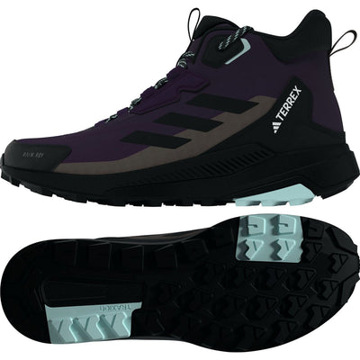 Adidas - Womens Terrex Anylander R.Rdy Mid Top Sneakers — Aurplu/Cblack/Trabrn