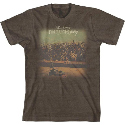 Neil Young - Mens Time Fades Away T-Shirt