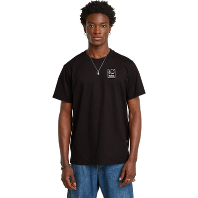 G-Star Raw - Mens Back Graphic Loose T-Shirt — Dk Black