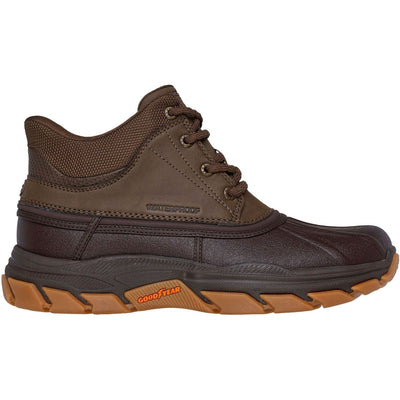 Skechers - Mens Waterproof Relaxed Fit: Respected - Ivar Slip On Shoes