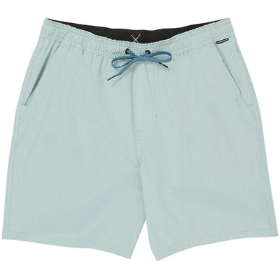 Quiksilver - Mens Taxer Heather Amphibian 18 Hybrid Shorts — Blue Haze