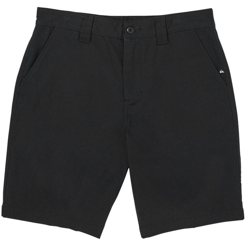 Quiksilver - Mens Union Stretch 20" Woven Shorts — Black