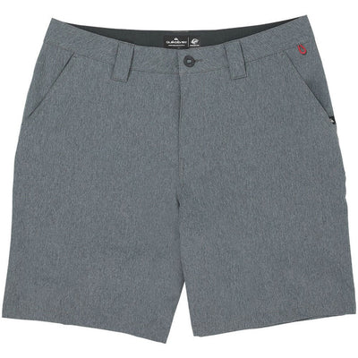 Quiksilver - Mens Union Heather Amphibian 20 Hybrid Shorts — Black
