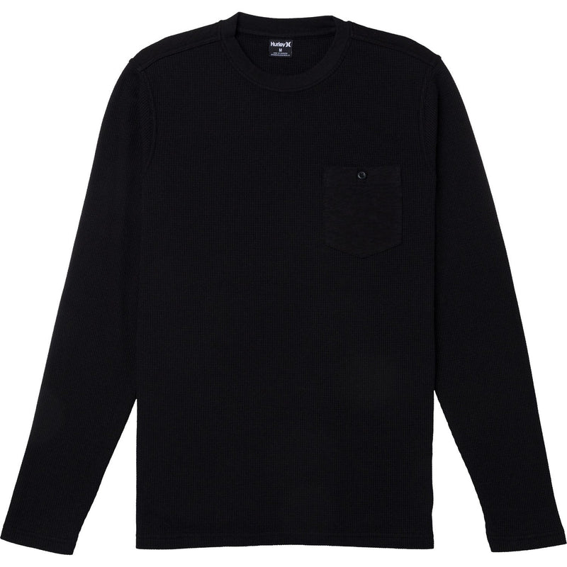 Hurley - Mens Felton Thermal Crew Long Sleeve Top