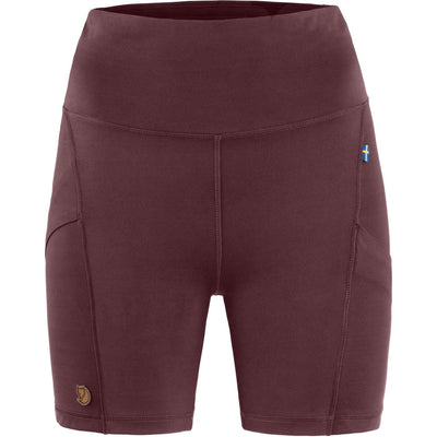 Fjallraven - Womens Abisko 6" Short Tights — Light Garnet