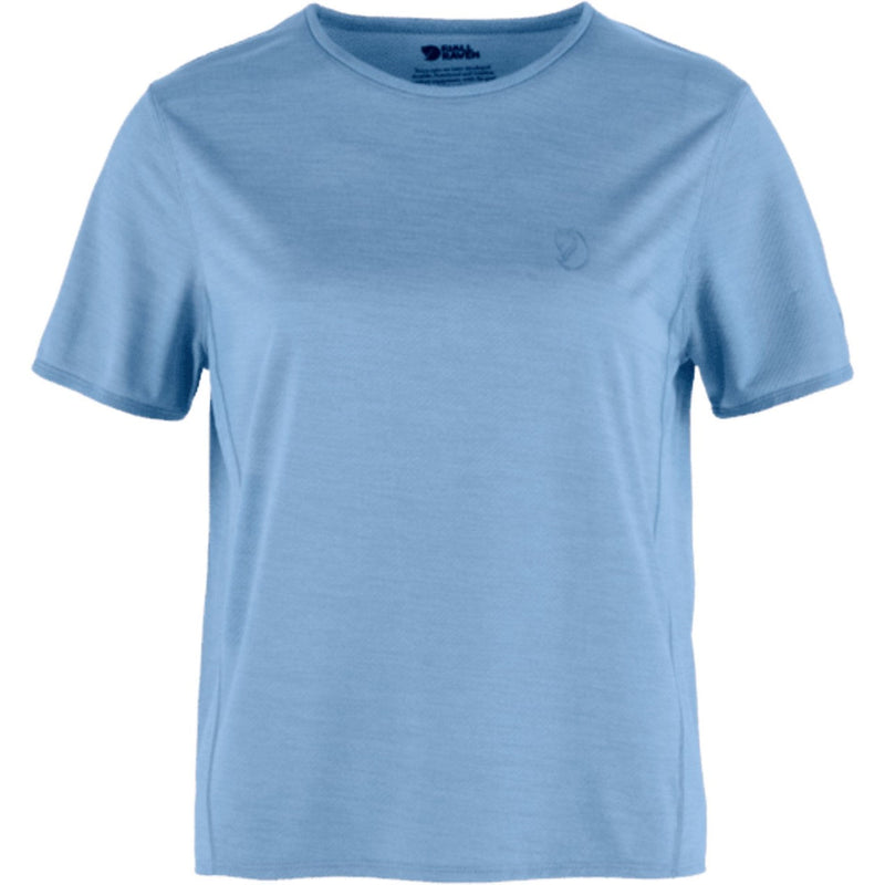 Fjallraven - Womens Abisko Lite Short Sleeve T-Shirt — Ultramarine