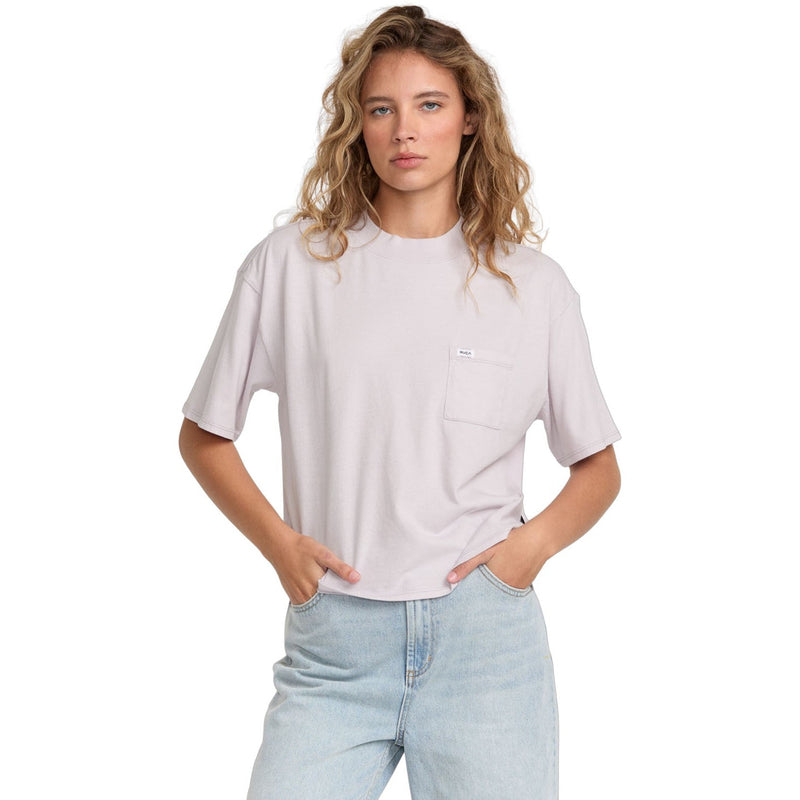 Rvca - Womens Kinney Pocket Ptc T-Shirt