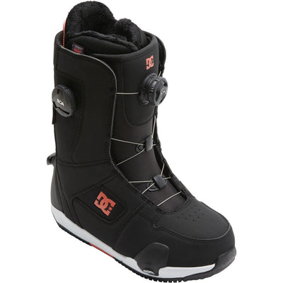DC Shoes - Womens Phase Boa Pro Step On Boots — Black/Hot Coral