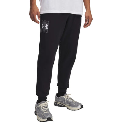 Under Armour - Mens Rival Fleece Nov Logo Joggers — Black (001)
