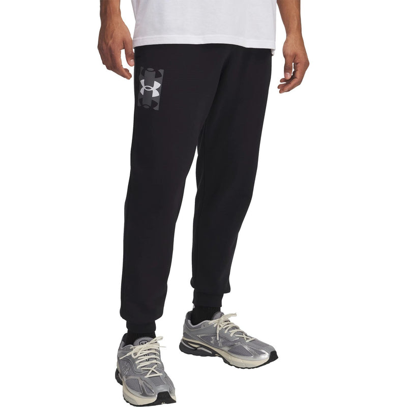 Under Armour - Mens Rival Fleece Nov Logo Joggers — Black (001)