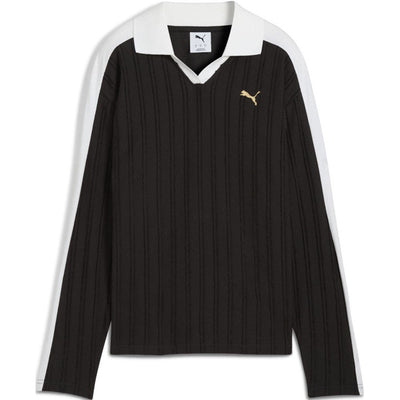 Puma - Womens T7 Relaxed Long Sleeve Polo
