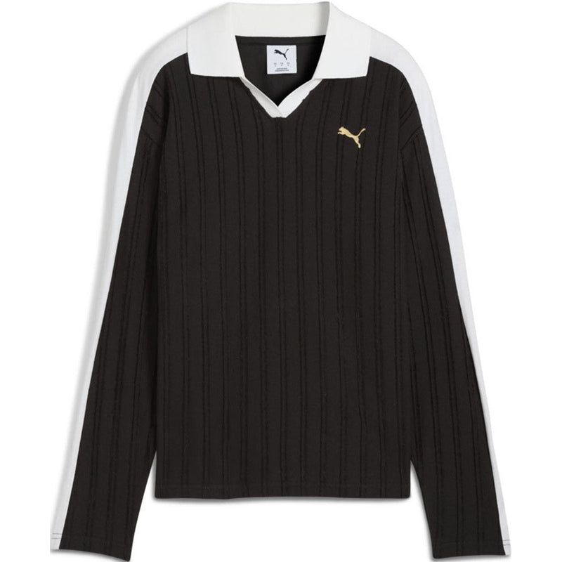 Puma - Womens T7 Relaxed Long Sleeve Polo