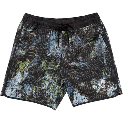 Rvca - Mens Hawaii Yogger Hybrid Tech 17 Shorts