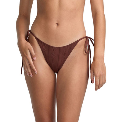 Rvca - Womens Sweetness Tie Side Skimpy Bottom