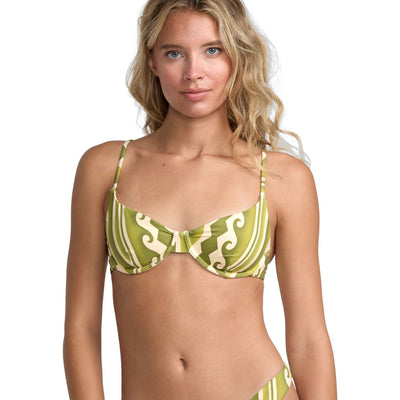 Rvca - Womens Beach Wave Underwire Tops