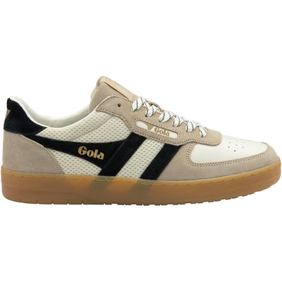 Gola - Mens Hawk '83 Sneakers — Off White/Bone/Black/Gum