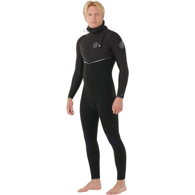 Rip Curl - Mens E-Bomb 5/4Mm Hooded Zipperless Fullsuit