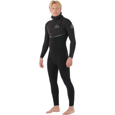 Rip Curl - Mens E-Bomb 4/3Mm Hooded Zipperless Fullsuit