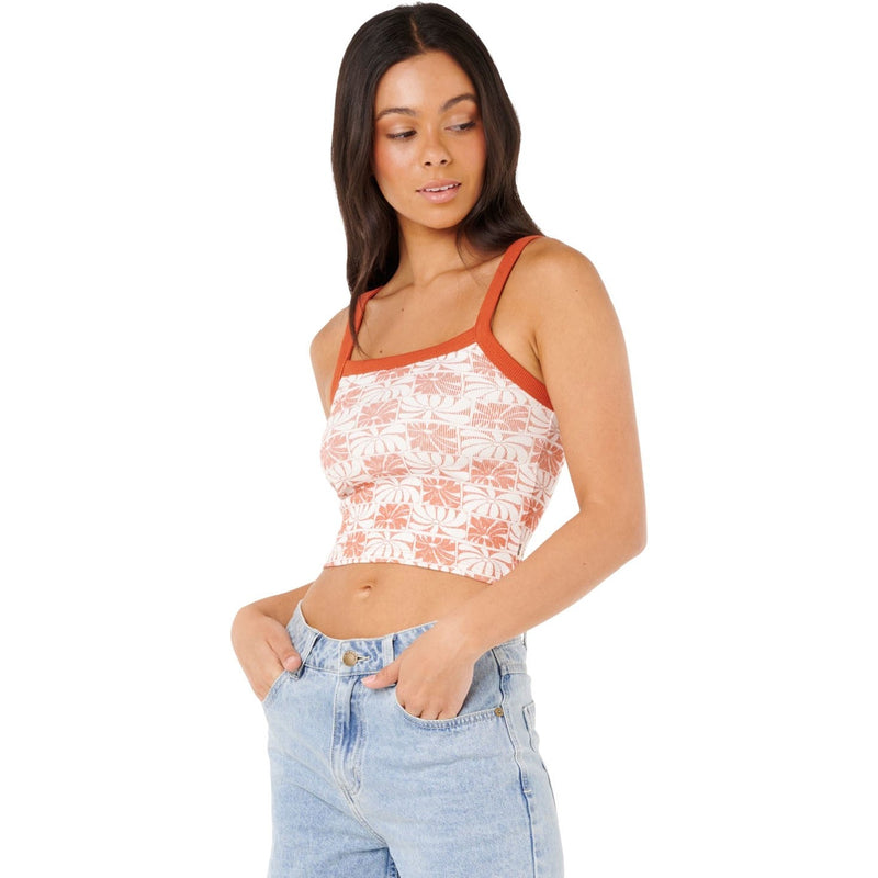 Rip Curl - Womens Aots - Ty Williams Tank Top — Brick