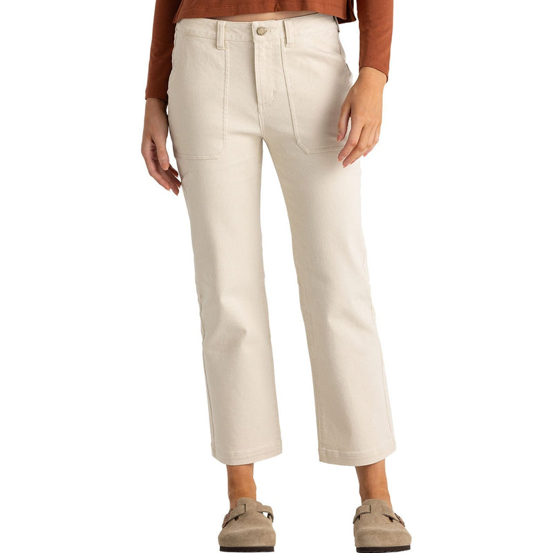 Free Fly - Womens Folly Twill Pant — Stone