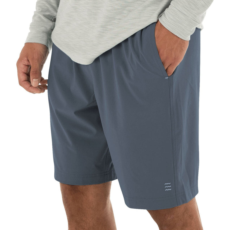 Free Fly - Mens Lined Breeze Short — Blue Dusk Ii