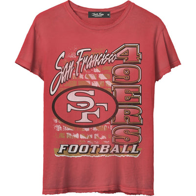Junk Food - Womens 49Ers Brick Vintage T-Shirt